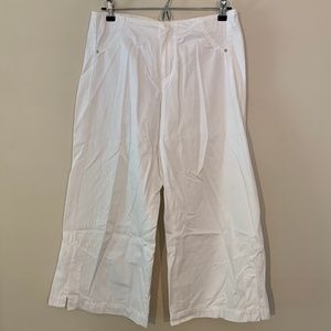Philippe Adec Cotton Wide Leg Pant Size 28